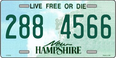 NH license plate 2884566