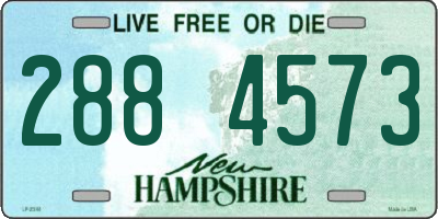 NH license plate 2884573