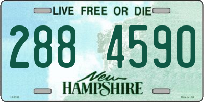 NH license plate 2884590