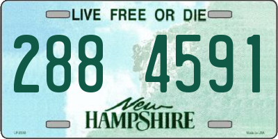 NH license plate 2884591