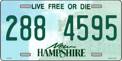 NH license plate 2884595