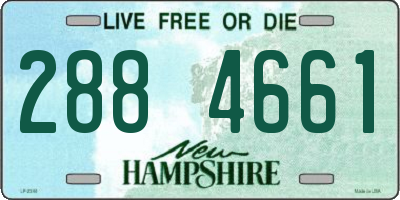 NH license plate 2884661