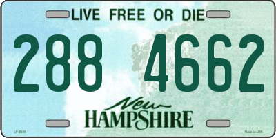 NH license plate 2884662