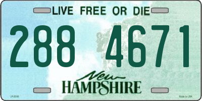 NH license plate 2884671