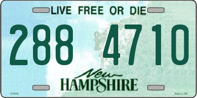 NH license plate 2884710