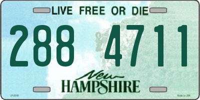 NH license plate 2884711