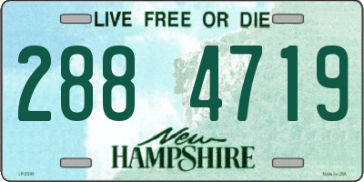 NH license plate 2884719