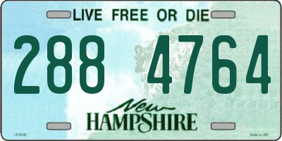NH license plate 2884764