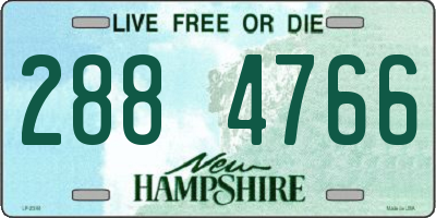 NH license plate 2884766