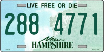 NH license plate 2884771