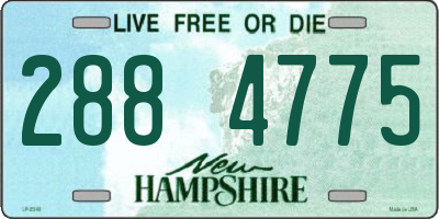 NH license plate 2884775