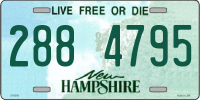 NH license plate 2884795