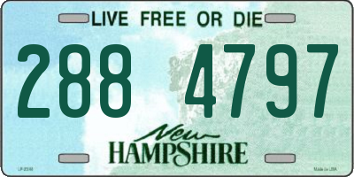 NH license plate 2884797