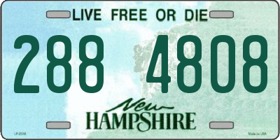 NH license plate 2884808