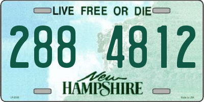 NH license plate 2884812