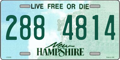 NH license plate 2884814
