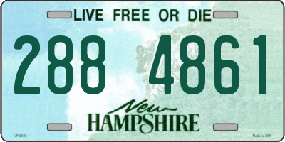 NH license plate 2884861