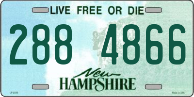 NH license plate 2884866