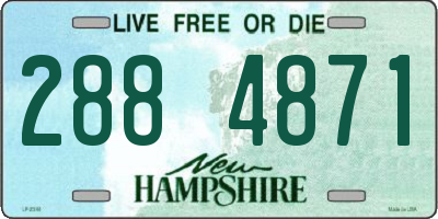 NH license plate 2884871