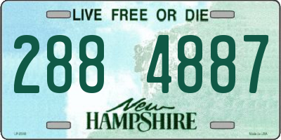NH license plate 2884887