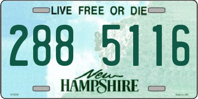 NH license plate 2885116