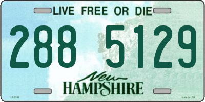 NH license plate 2885129