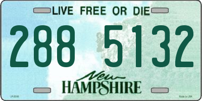 NH license plate 2885132