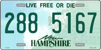 NH license plate 2885167