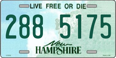 NH license plate 2885175