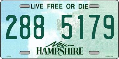 NH license plate 2885179
