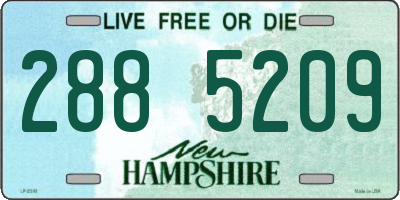 NH license plate 2885209