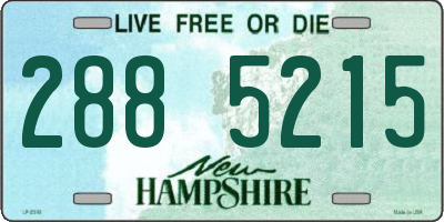 NH license plate 2885215