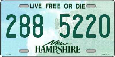 NH license plate 2885220