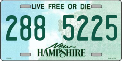 NH license plate 2885225