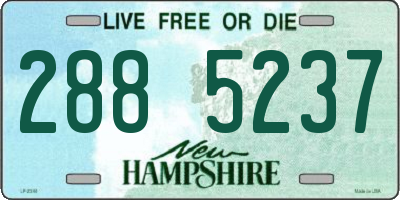 NH license plate 2885237