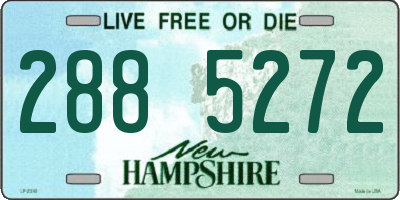 NH license plate 2885272
