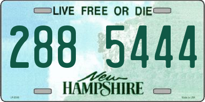 NH license plate 2885444