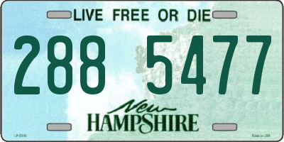 NH license plate 2885477
