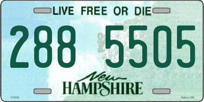 NH license plate 2885505