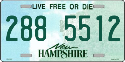 NH license plate 2885512