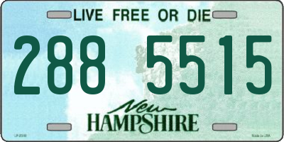 NH license plate 2885515