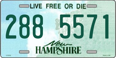 NH license plate 2885571