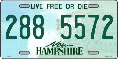 NH license plate 2885572