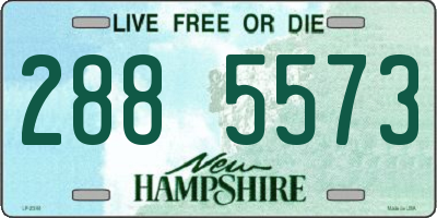 NH license plate 2885573