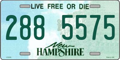 NH license plate 2885575
