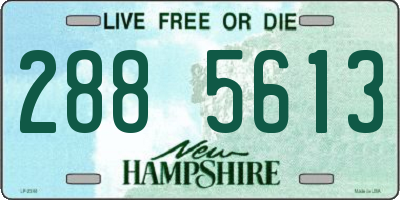 NH license plate 2885613