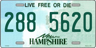 NH license plate 2885620