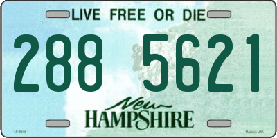 NH license plate 2885621