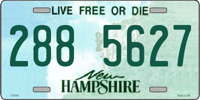 NH license plate 2885627