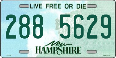 NH license plate 2885629